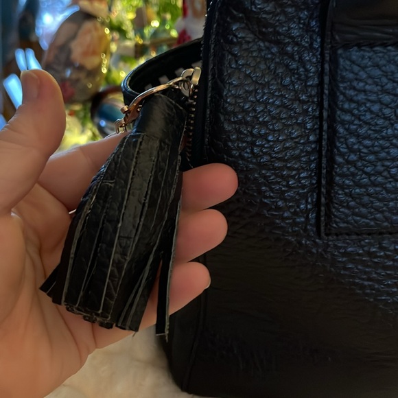 Kate Spade Southport Avenue Lydia EUC black pebbled leather satchel - Picture 3 of 15